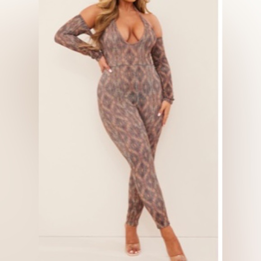 Pretty little thing long jumpsuit